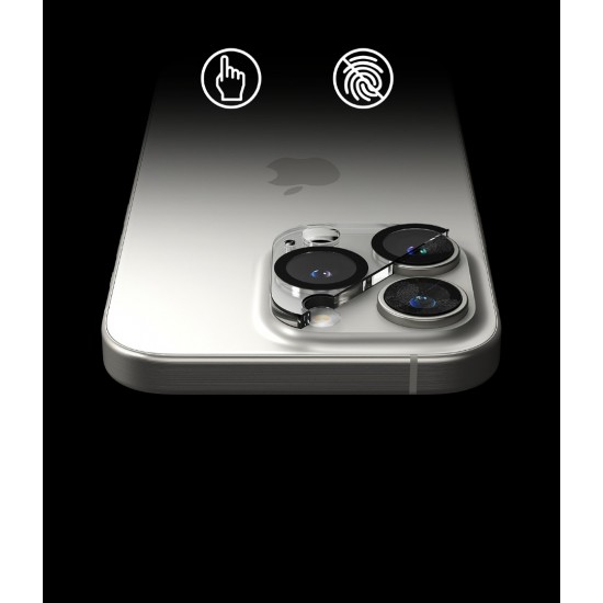Γυαλί Προστασίας Κάμερας Ringke Camera Tempered Glass for iPhone 16 Pro / 16 Pro max (2 τεμάχια) (C1G933)