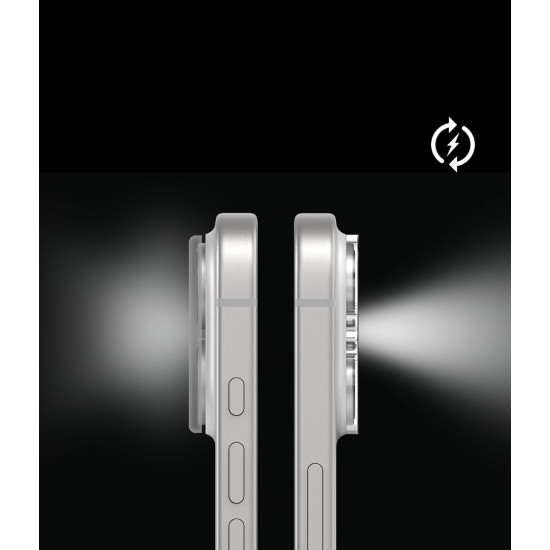 Γυαλί Προστασίας Κάμερας Ringke Camera Tempered Glass for iPhone 16 Pro / 16 Pro max (2 τεμάχια) (C1G933)