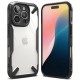 Θήκη Σιλικόνης Ringke Fusion X durable PC Case with TPU Bumper for iPhone 16 Pro Max black (FX905E55)