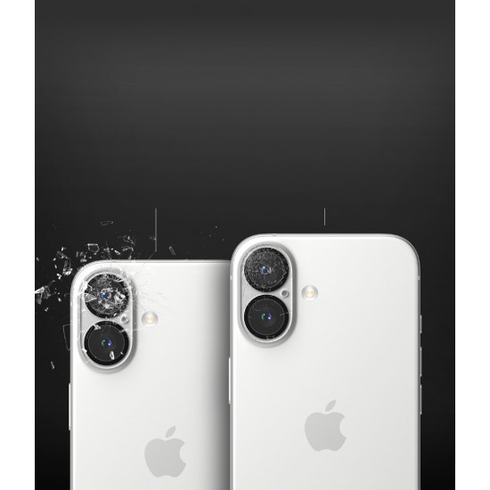 Γυαλί Προστασίας Κάμερας Ringke Camera Tempered Glass for iPhone 16 / 16 Plus (2 τεμάχια) (C1G932)