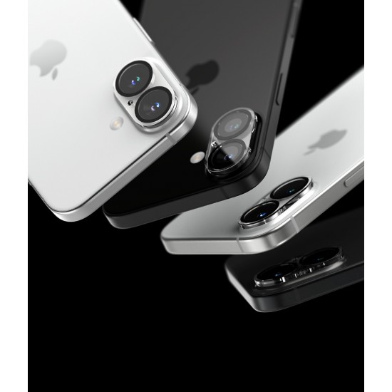 Γυαλί Προστασίας Κάμερας Ringke Camera Tempered Glass for iPhone 16 / 16 Plus (2 τεμάχια) (C1G932)