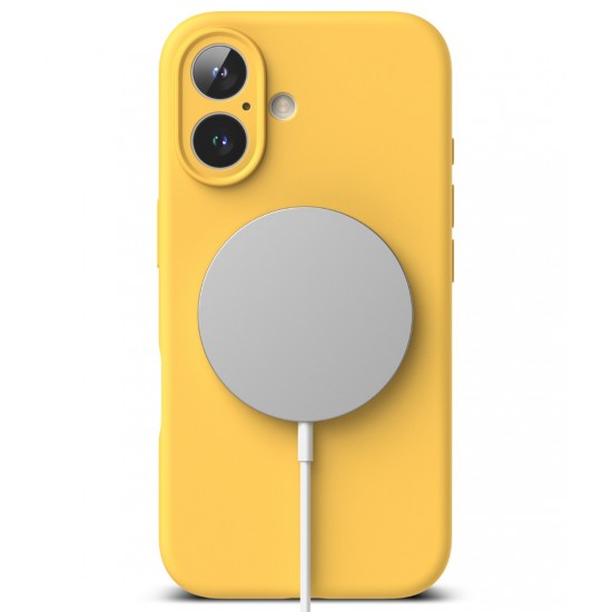 Θήκη Σιλικόνης Ringke Silicone Magnetic For iPhone 16 Yellow (SIMG918SE46) Θήκη Σιλικόνης Ringke Silicone Magnetic For iPhone 16 Yellow (SIMG918SE46)