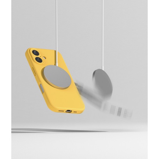 Θήκη Σιλικόνης Ringke Silicone Magnetic For iPhone 16 Yellow (SIMG918SE46) Θήκη Σιλικόνης Ringke Silicone Magnetic For iPhone 16 Yellow (SIMG918SE46)