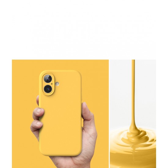 Θήκη Σιλικόνης Ringke Silicone Magnetic For iPhone 16 Yellow (SIMG918SE46) Θήκη Σιλικόνης Ringke Silicone Magnetic For iPhone 16 Yellow (SIMG918SE46)