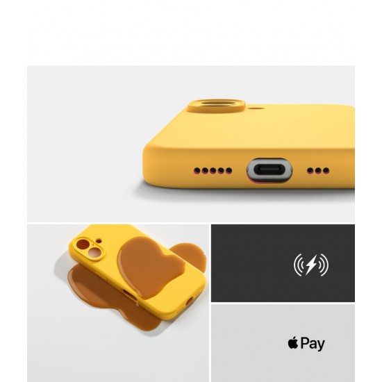 Θήκη Σιλικόνης Ringke Silicone Magnetic For iPhone 16 Yellow (SIMG918SE46) Θήκη Σιλικόνης Ringke Silicone Magnetic For iPhone 16 Yellow (SIMG918SE46)
