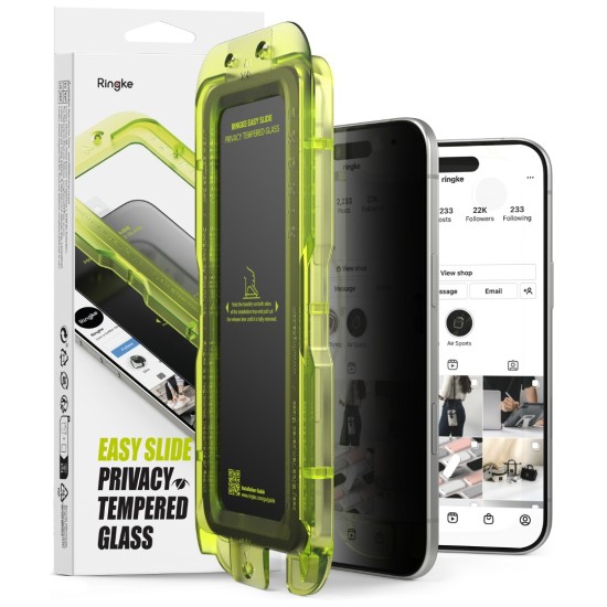 Γυαλί Προστασίας Ringke Easy Slide Privacy Tempered Glass Screen Protector for iPhone Air (2 Τεμάχια) (G4as1130) Γυαλί Προστασίας Ringke Easy Slide Privacy Tempered Glass Screen Protector for iPhone Air (2 Τεμάχια) (G4as1130)