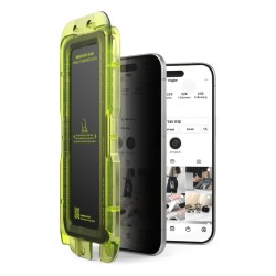 Γυαλί Προστασίας Ringke Easy Slide Privacy Tempered Glass Screen Protector for iPhone Air (2 Τεμάχια) (G4as1130)