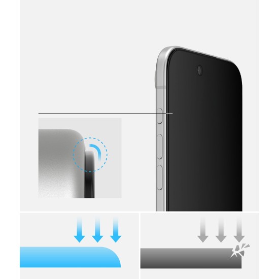 Γυαλί Προστασίας Ringke Easy Slide Privacy Tempered Glass Screen Protector for iPhone Air (2 Τεμάχια) (G4as1130) Γυαλί Προστασίας Ringke Easy Slide Privacy Tempered Glass Screen Protector for iPhone Air (2 Τεμάχια) (G4as1130)