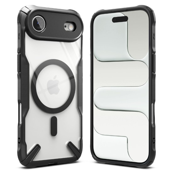 Θήκη Σιλικόνης Ringke Fusion X durable Magnetic PC Case with TPU Bumper for iPhone Air black (FXMG1108E55)