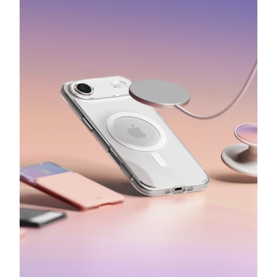 Θήκη Σιλικόνης Ringke Fusion Magnetic polycarbonate case with TPU frame for iPhone  Air (FMG1105E52)