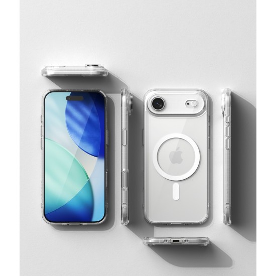 Θήκη Σιλικόνης Ringke Fusion Magnetic polycarbonate case with TPU frame for iPhone  Air (FMG1105E52)