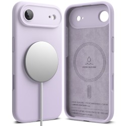 Θήκη Σιλικόνης Ringke Silicone Magnetic For iPhone Air Light Purple (SIMG1109E44)