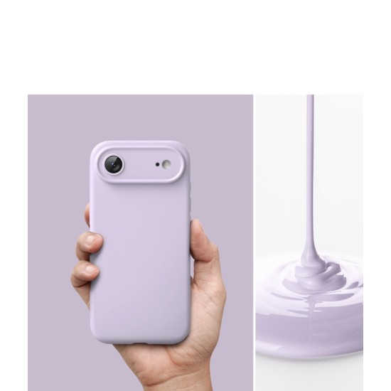 Θήκη Σιλικόνης Ringke Silicone Magnetic For iPhone Air Light Purple (SIMG1109E44)