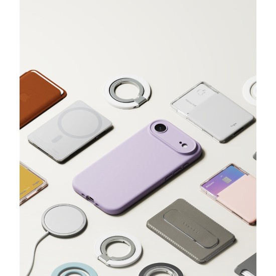 Θήκη Σιλικόνης Ringke Silicone Magnetic For iPhone Air Light Purple (SIMG1109E44)