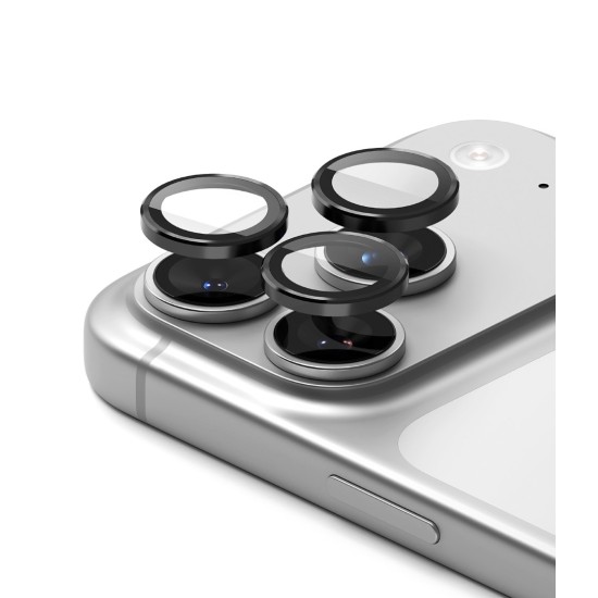 Γυαλί Προστασίας Κάμερας Ringke Camera Lens Frame Glass (2 Τεμάχια) for iPhone 17 Pro / 17 Pro Max (CLF1G1122) Black