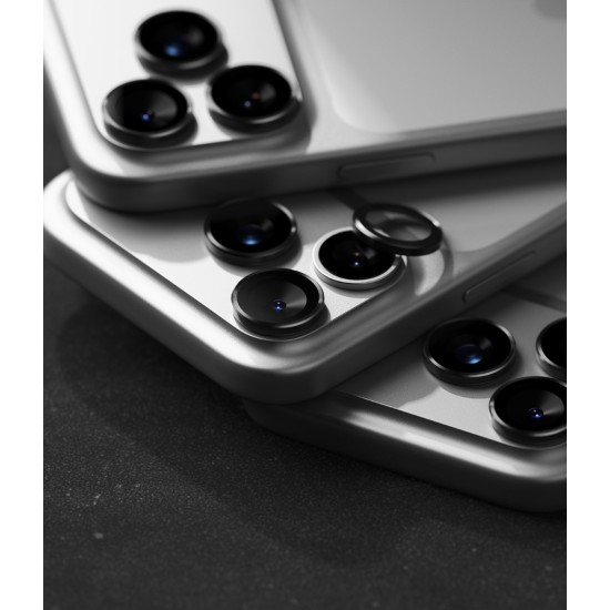 Γυαλί Προστασίας Κάμερας Ringke Camera Lens Frame Glass (2 Τεμάχια) for iPhone 17 Pro / 17 Pro Max (CLF1G1122) Black