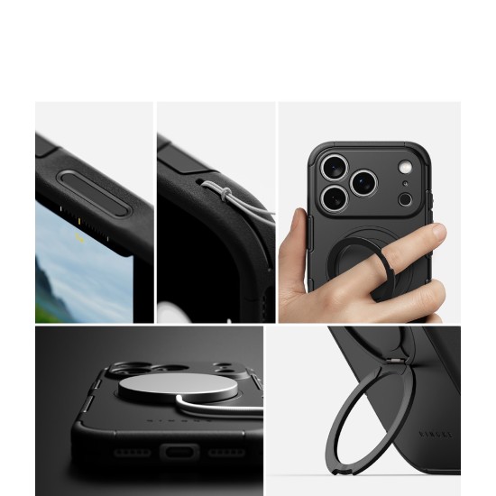 Θήκη Σιλικόνης Ringke Alles Heavy-duty rugged protection Case for iPhone 17 Pro Max black (AL1098E55) Θήκη Σιλικόνης Ringke Alles Heavy-duty rugged protection Case for iPhone 17 Pro Max black (AL1098E55)