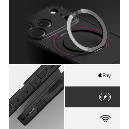 Θήκη Σιλικόνης Ringke Alles Heavy-duty rugged protection Case for iPhone 17 Pro Max black (AL1098E55) Θήκη Σιλικόνης Ringke Alles Heavy-duty rugged protection Case for iPhone 17 Pro Max black (AL1098E55)