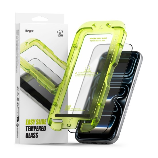 Γυαλί Προστασίας Ringke Easy Slide Tempered Glass Screen Protector for iPhone 17 Pro Max (2 Τεμάχια) (G4as1123) Γυαλί Προστασίας Ringke Easy Slide Tempered Glass Screen Protector for iPhone 17 Pro Max (2 Τεμάχια) (G4as1123)