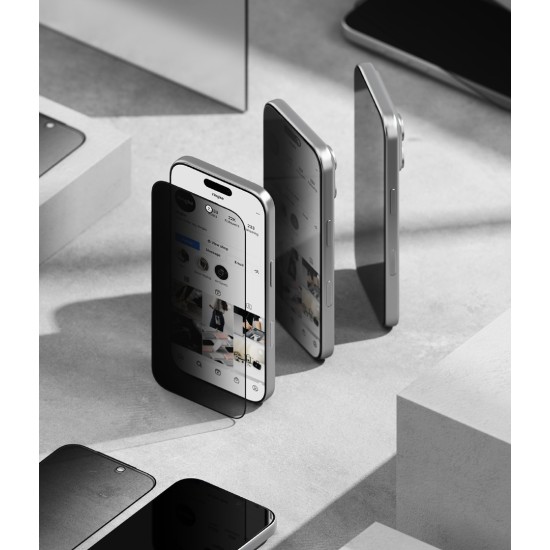 Γυαλί Προστασίας Ringke Easy Slide Privacy Tempered Glass Screen Protector for iPhone 17 Pro Max (2 Τεμάχια) (G4as1124) Γυαλί Προστασίας Ringke Easy Slide Privacy Tempered Glass Screen Protector for iPhone 17 Pro Max (2 Τεμάχια) (G4as1124)