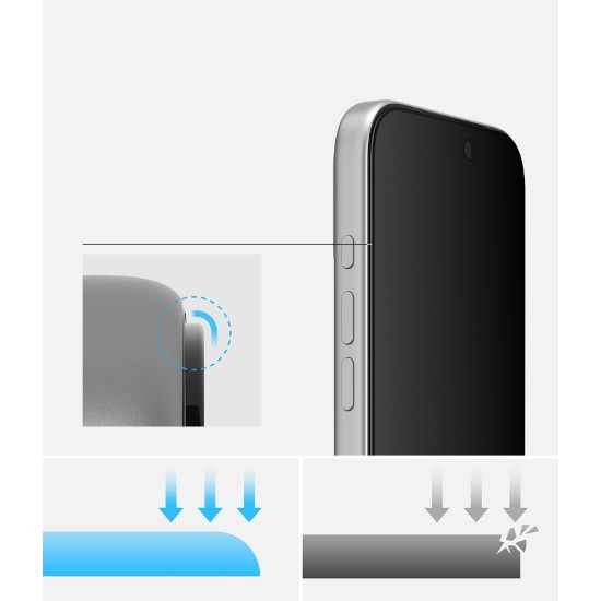 Γυαλί Προστασίας Ringke Easy Slide Privacy Tempered Glass Screen Protector for iPhone 17 Pro Max (2 Τεμάχια) (G4as1124) Γυαλί Προστασίας Ringke Easy Slide Privacy Tempered Glass Screen Protector for iPhone 17 Pro Max (2 Τεμάχια) (G4as1124)