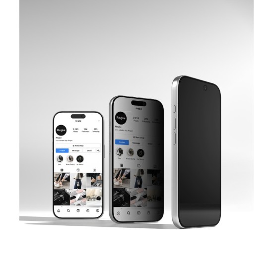 Γυαλί Προστασίας Ringke Easy Slide Privacy Tempered Glass Screen Protector for iPhone 17 Pro Max (2 Τεμάχια) (G4as1124) Γυαλί Προστασίας Ringke Easy Slide Privacy Tempered Glass Screen Protector for iPhone 17 Pro Max (2 Τεμάχια) (G4as1124)