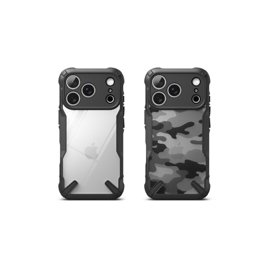 Θήκη Σιλικόνης Ringke Fusion X durable PC Case with TPU Bumper for iPhone 17 Pro Max black (FX1096E55) Θήκη Σιλικόνης Ringke Fusion X durable PC Case with TPU Bumper for iPhone 17 Pro Max black (FX1096E55)