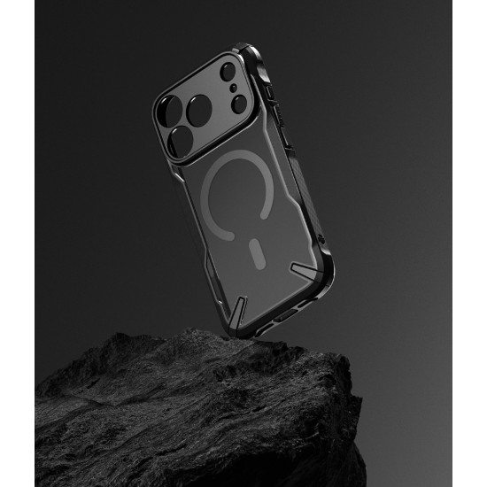 Θήκη Σιλικόνης Ringke Fusion X durable Magnetic PC Case with TPU Bumper for iPhone 17 Pro Max black (FXMG1096E55)