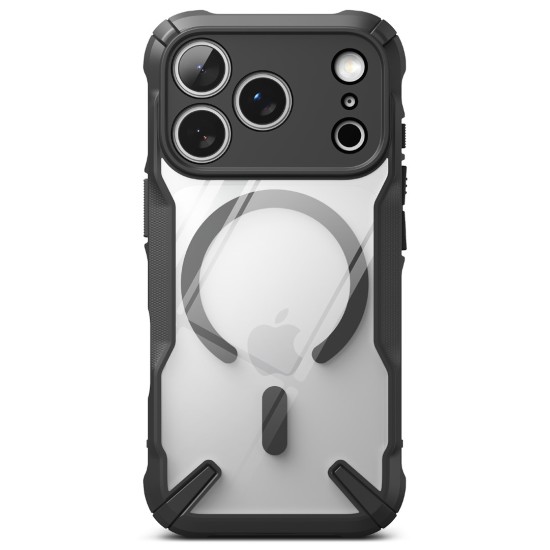 Θήκη Σιλικόνης Ringke Fusion X durable Magnetic PC Case with TPU Bumper for iPhone 17 Pro Max black (FXMG1096E55)