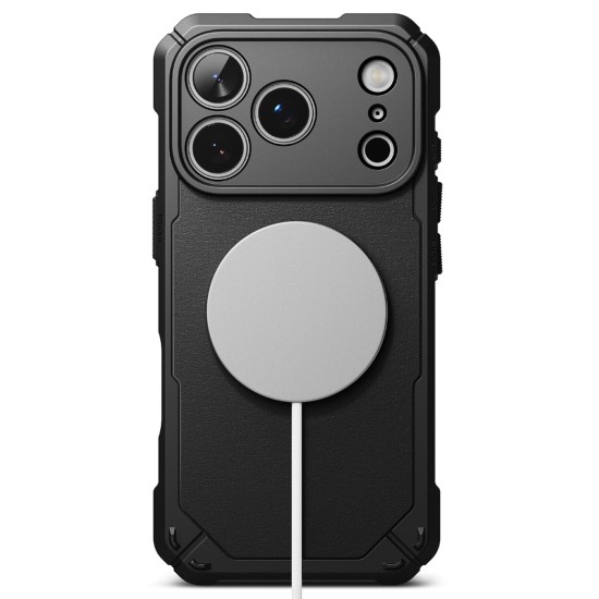 Θήκη Σιλικόνης Ringke Rugged Gear Magnetic protection Case for iPhone 17 Pro Max black (RGM1095E55)