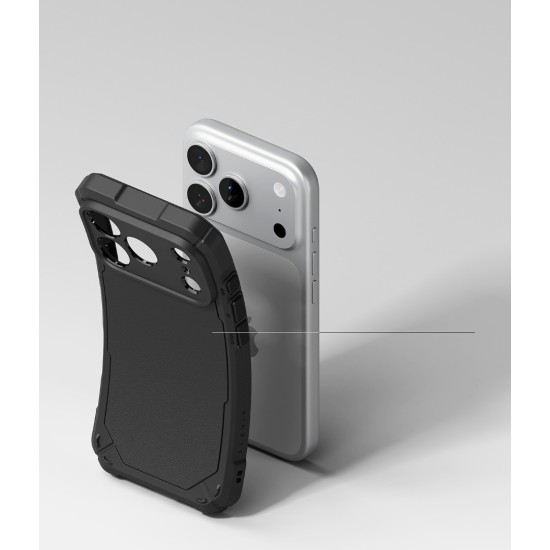 Θήκη Σιλικόνης Ringke Rugged Gear Magnetic protection Case for iPhone 17 Pro Max black (RGM1095E55)