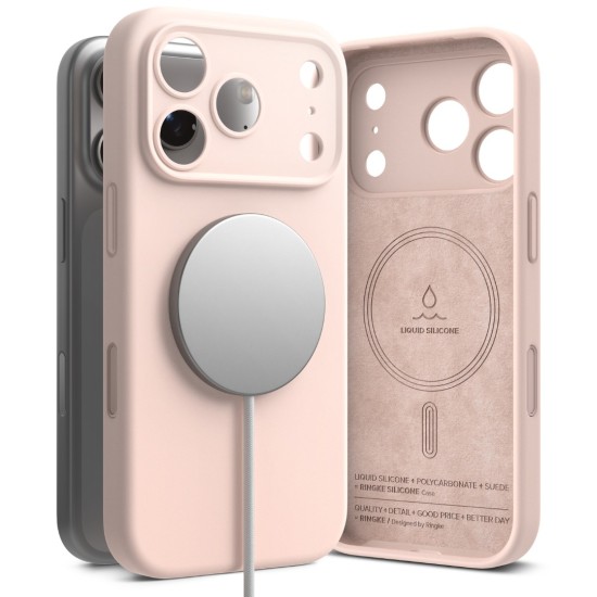 Θήκη Σιλικόνης Ringke Silicone Magnetic For iPhone 17 Pro Max Pink Sand (SIMG1097E67) Θήκη Σιλικόνης Ringke Silicone Magnetic For iPhone 17 Pro Max Pink Sand (SIMG1097E67)