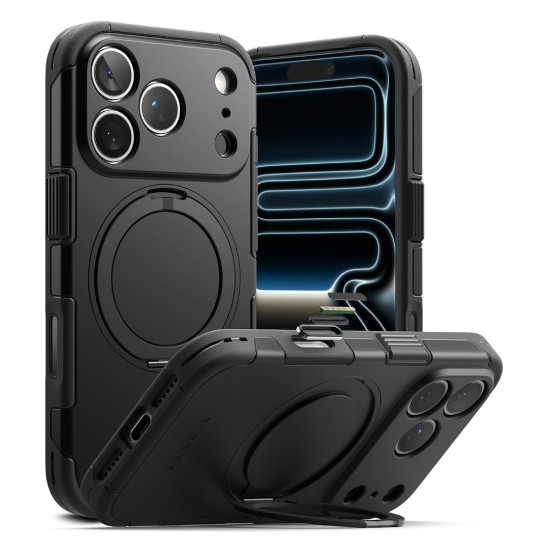 Θήκη Σιλικόνης Ringke Alles Heavy-duty rugged protection Case for iPhone 17 Pro black (AL1089E55)