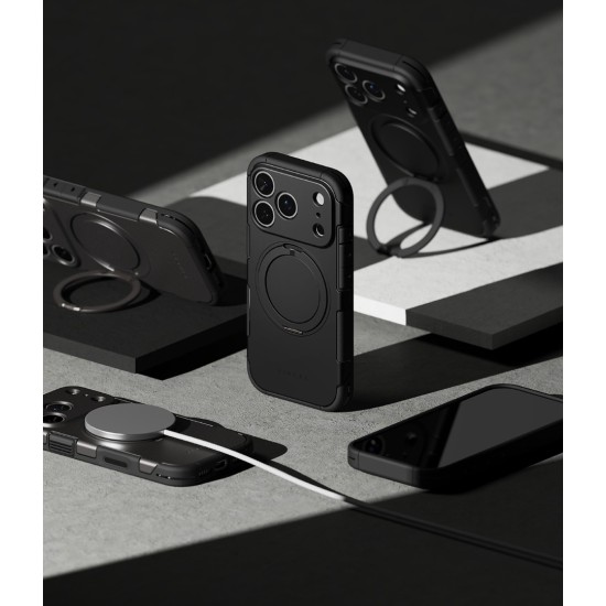 Θήκη Σιλικόνης Ringke Alles Heavy-duty rugged protection Case for iPhone 17 Pro black (AL1089E55)