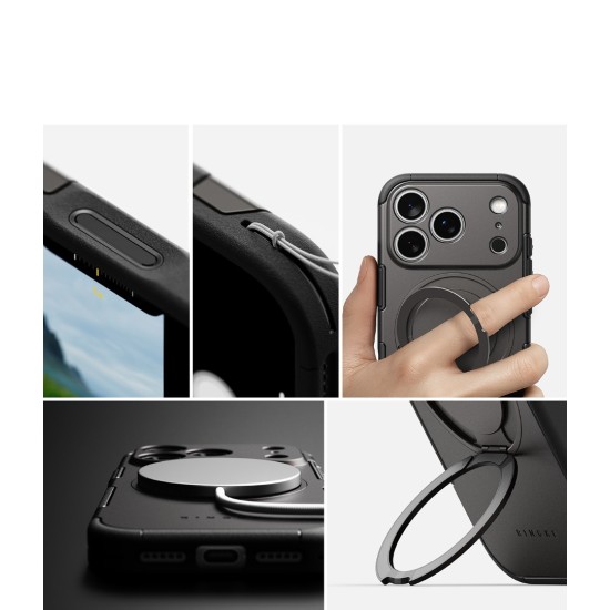 Θήκη Σιλικόνης Ringke Alles Heavy-duty rugged protection Case for iPhone 17 Pro Gun Metal (AL1089E74) Θήκη Σιλικόνης Ringke Alles Heavy-duty rugged protection Case for iPhone 17 Pro Gun Metal (AL1089E74)