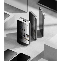 Γυαλί Προστασίας Ringke Easy Slide Privacy Tempered Glass Screen Protector for iPhone 17 Pro (2 Τεμάχια) (G4as1121)