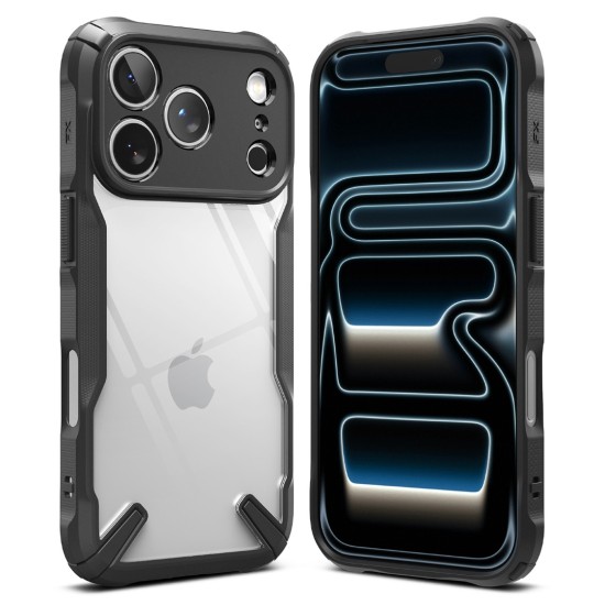 Θήκη Σιλικόνης Ringke Fusion X durable PC Case with TPU Bumper for iPhone 17 Pro black (FX1087E55) Θήκη Σιλικόνης Ringke Fusion X durable PC Case with TPU Bumper for iPhone 17 Pro black (FX1087E55)