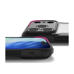 Θήκη Σιλικόνης Ringke Fusion X durable PC Case with TPU Bumper for iPhone 17 Pro black (FX1087E55) Θήκη Σιλικόνης Ringke Fusion X durable PC Case with TPU Bumper for iPhone 17 Pro black (FX1087E55)