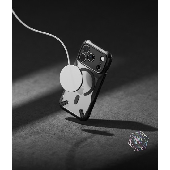 Θήκη Σιλικόνης Ringke Fusion X durable Magnetic PC Case with TPU Bumper for iPhone 17 Pro black (FXMG1087E55) Θήκη Σιλικόνης Ringke Fusion X durable Magnetic PC Case with TPU Bumper for iPhone 17 Pro black (FXMG1087E55)