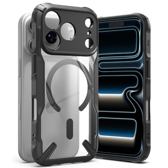 Θήκη Σιλικόνης Ringke Fusion X durable Magnetic PC Case with TPU Bumper for iPhone 17 Pro black (FXMG1087E55) Θήκη Σιλικόνης Ringke Fusion X durable Magnetic PC Case with TPU Bumper for iPhone 17 Pro black (FXMG1087E55)