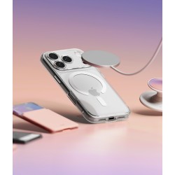 Θήκη Σιλικόνης Ringke Fusion Magnetic polycarbonate case with TPU frame for iPhone 17 Pro Clear (FMG1082E52)