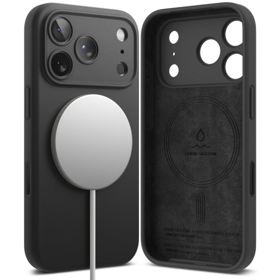 Θήκη Σιλικόνης Ringke Silicone Magnetic For iPhone 17 Pro Black (SIMG1088E55) Θήκη Σιλικόνης Ringke Silicone Magnetic For iPhone 17 Pro Black (SIMG1088E55)