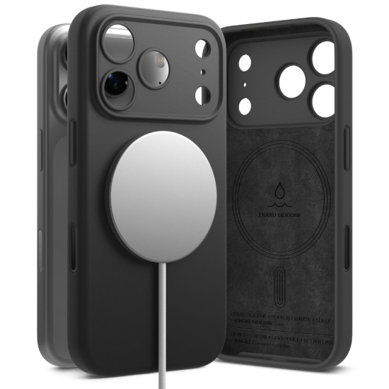 Θήκη Σιλικόνης Ringke Silicone Magnetic For iPhone 17 Pro Black (SIMG1088E55) Θήκη Σιλικόνης Ringke Silicone Magnetic For iPhone 17 Pro Black (SIMG1088E55)