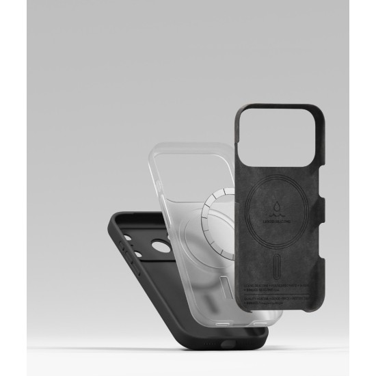 Θήκη Σιλικόνης Ringke Silicone Magnetic For iPhone 17 Pro Black (SIMG1088E55) Θήκη Σιλικόνης Ringke Silicone Magnetic For iPhone 17 Pro Black (SIMG1088E55)