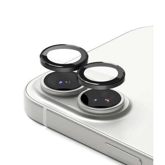 Γυαλί Προστασίας Κάμερας Ringke Camera Lens Frame Glass (2 Τεμάχια) for iPhone 17 (CLF1G1128) Black
