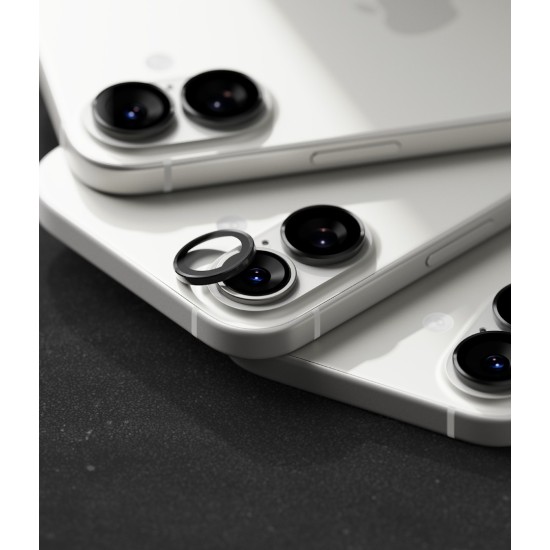 Γυαλί Προστασίας Κάμερας Ringke Camera Lens Frame Glass (2 Τεμάχια) for iPhone 17 (CLF1G1128) Black
