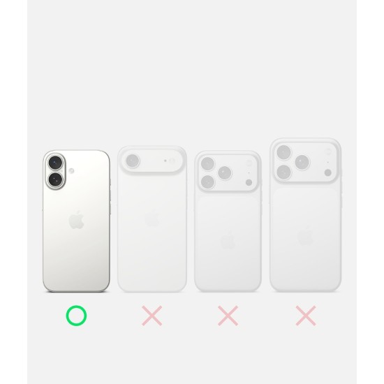 Γυαλί Προστασίας Κάμερας Ringke Camera Lens Frame Glass (2 Τεμάχια) for iPhone 17 (CLF1G1128) Black