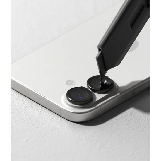 Γυαλί Προστασίας Κάμερας Ringke Camera Lens Frame Glass (2 Τεμάχια) for iPhone 17 (CLF1G1128) Black