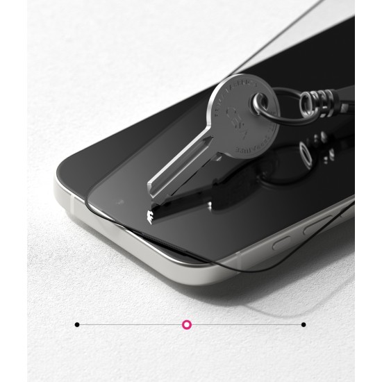 Γυαλί Προστασίας Ringke Easy Slide Tempered Glass Screen Protector for iPhone 17 (2 Τεμάχια) (G4as1126)