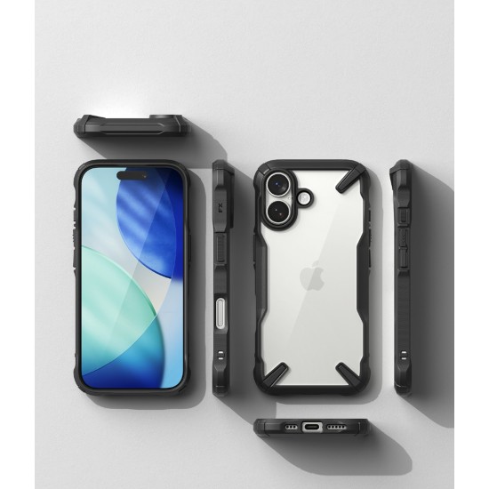 Θήκη Σιλικόνης Ringke Fusion X durable PC Case with TPU Bumper for iPhone 17 (FX1103E55) Θήκη Σιλικόνης Ringke Fusion X durable PC Case with TPU Bumper for iPhone 17 (FX1103E55)